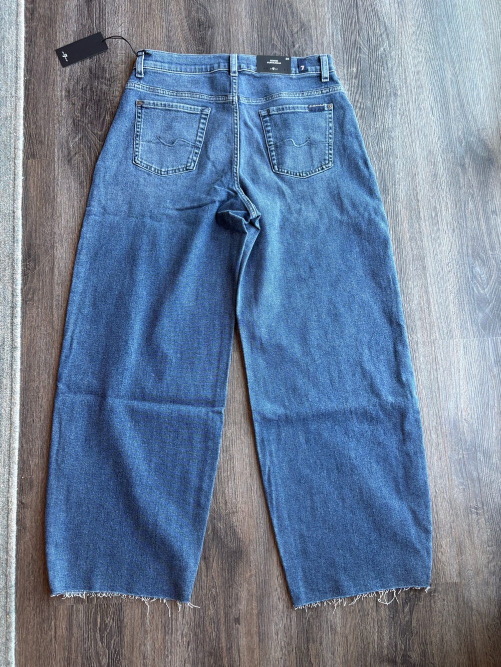 NWT 7 For All Mankind Bonnie Curvilinear Jeans - Picture 4 of 9